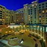 Club Wyndham National Harbor at dusk, a resort near Washington D.C.
