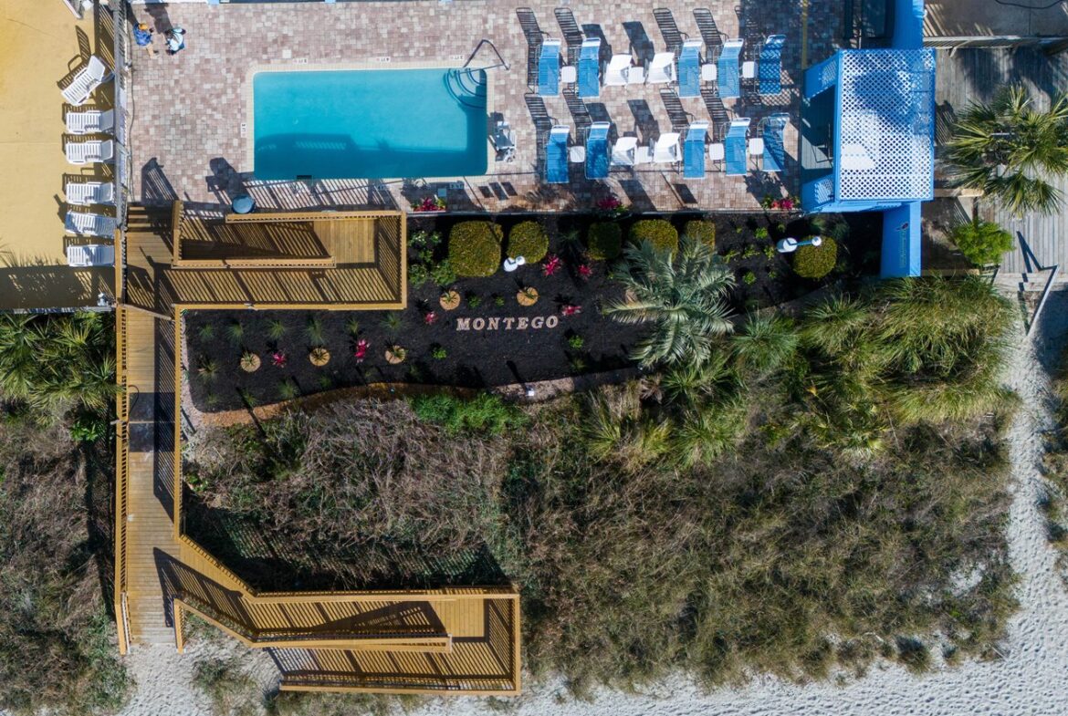 Beach Club At Montego Inn Aerial