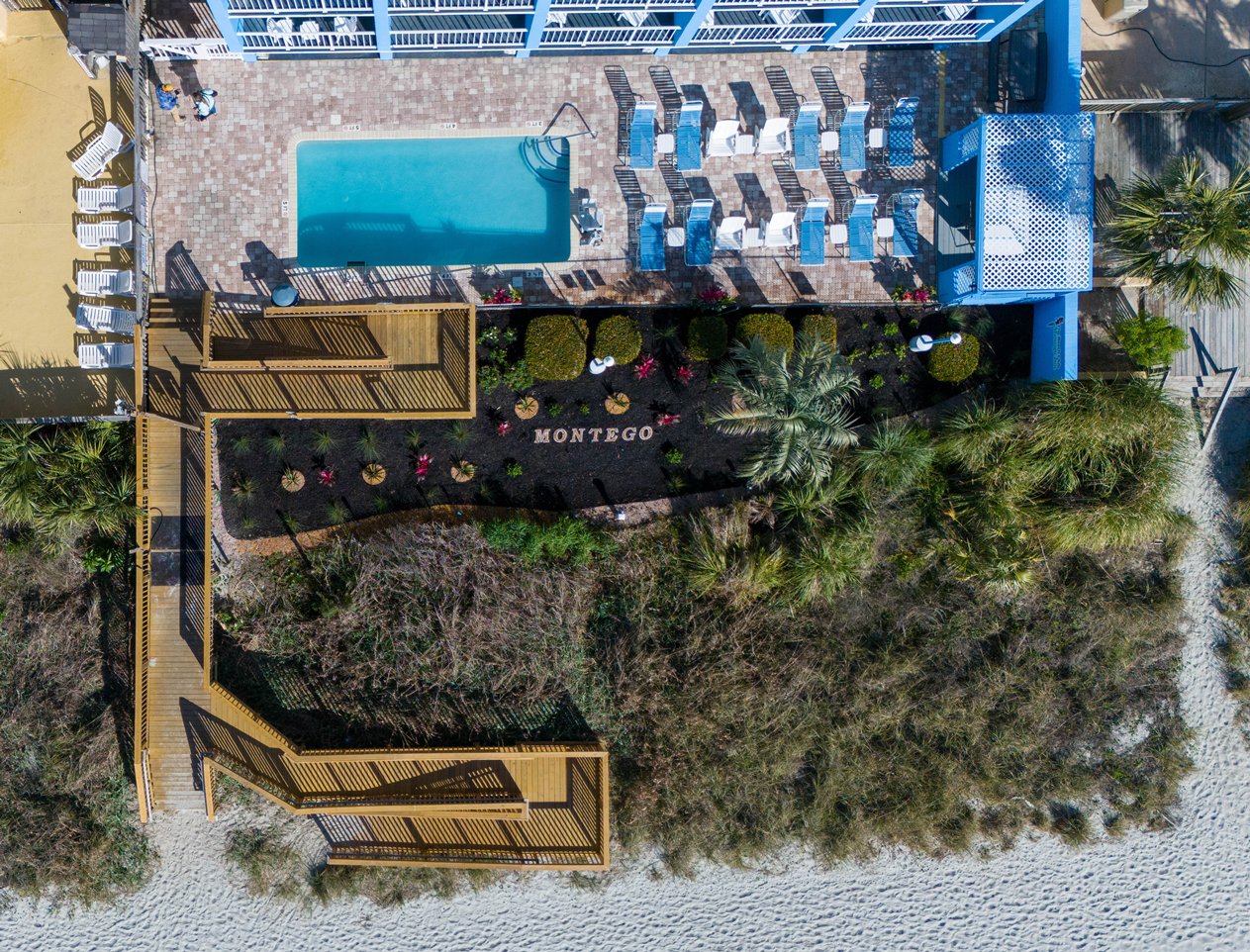 Beach Club At Montego Inn Aerial