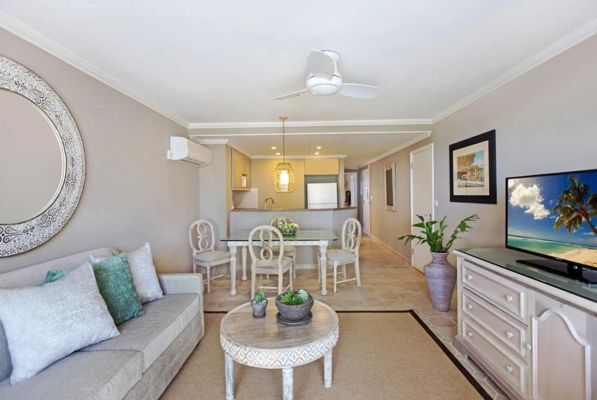 Bougainvillea Beach Resort Living Area