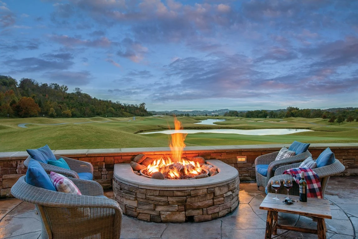 Fire Pit Club Wyndham Great Smokies Lodge