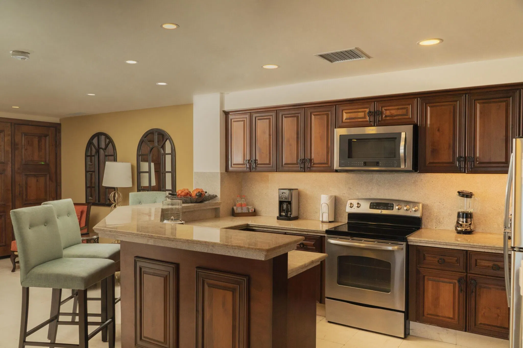 Grand Solmar Land's End Resort Three Bedroom Penthouse Kitchen