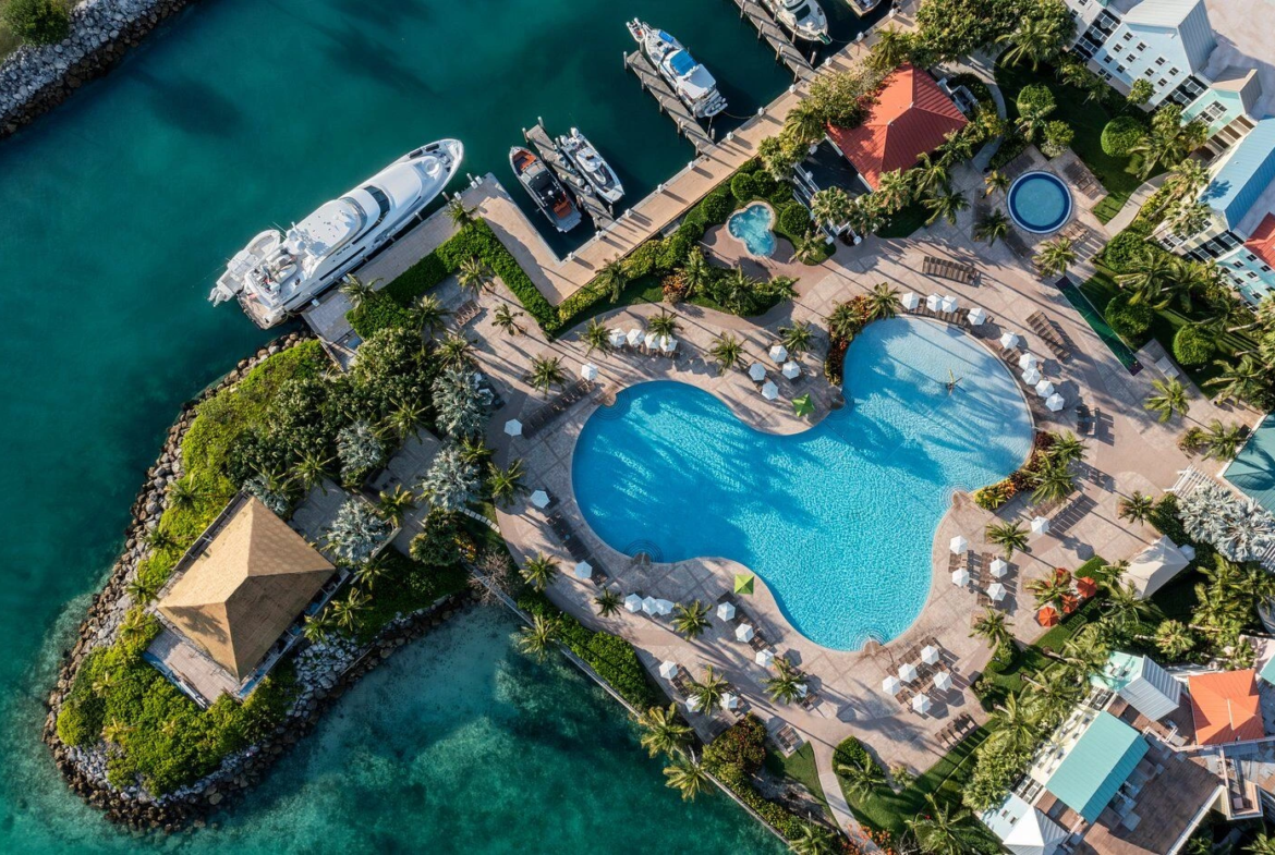 Harborside Resort At Atlantis Aerial