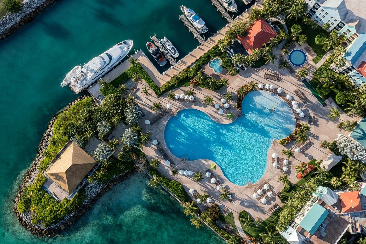 Harborside Resort At Atlantis Aerial