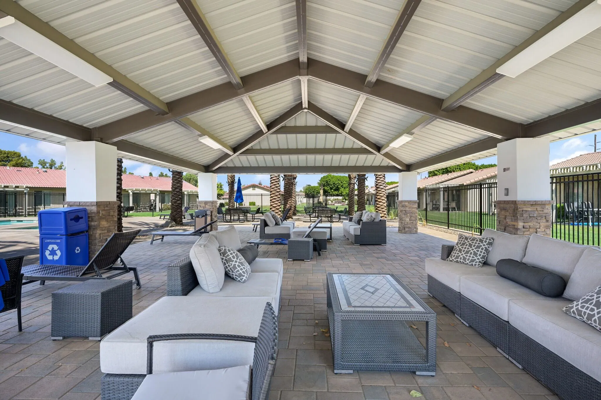 Indian Palms Intervals Patio Area