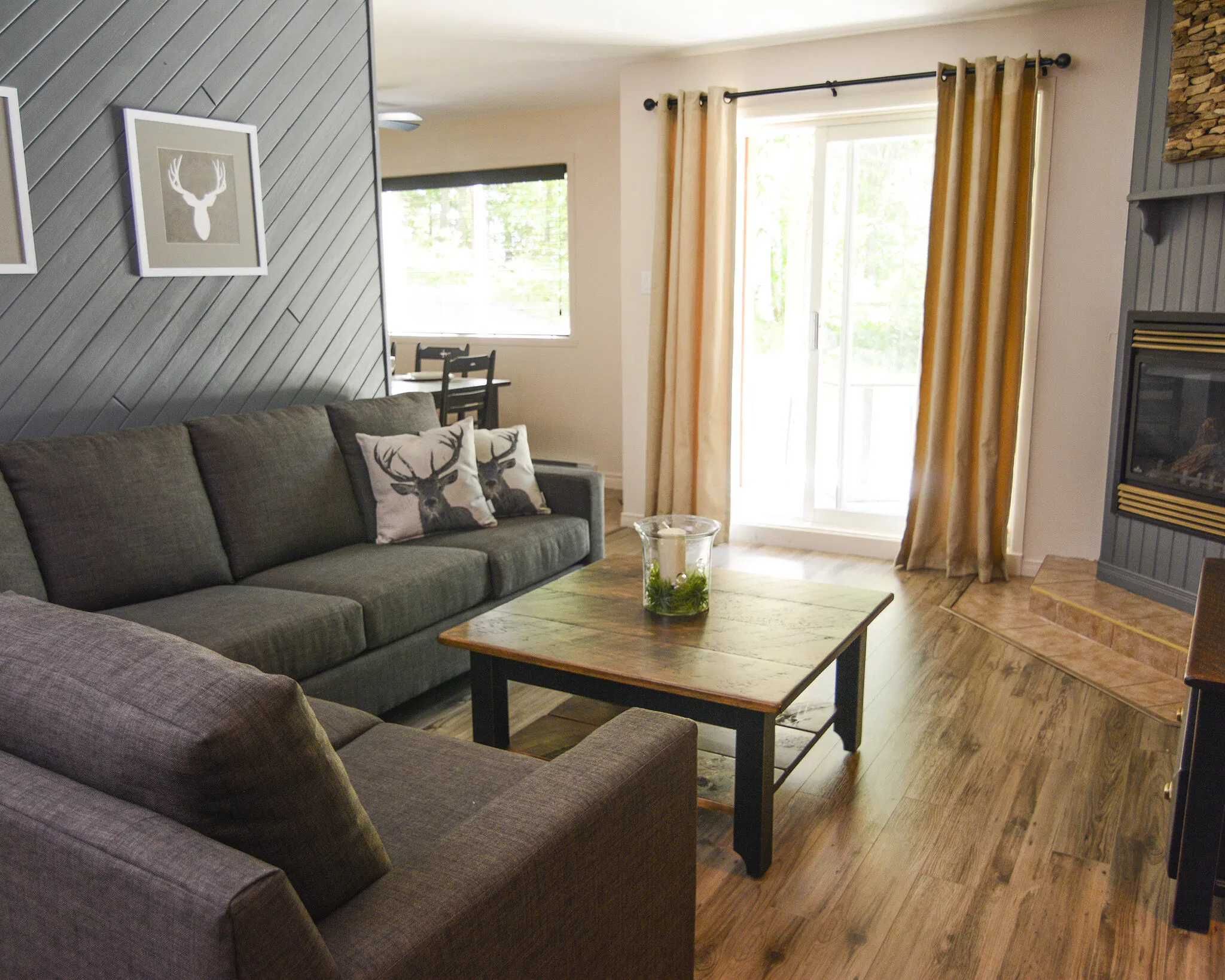La Voliere Du Mont-Tremblant Living Area