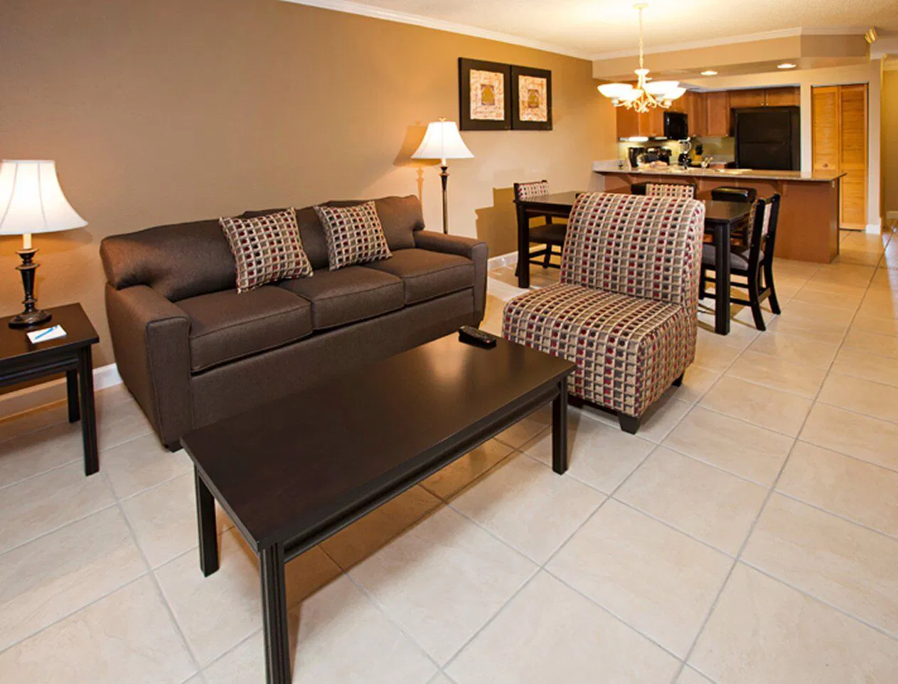 Legacy Vacation Club Orlando – Spas Living Area