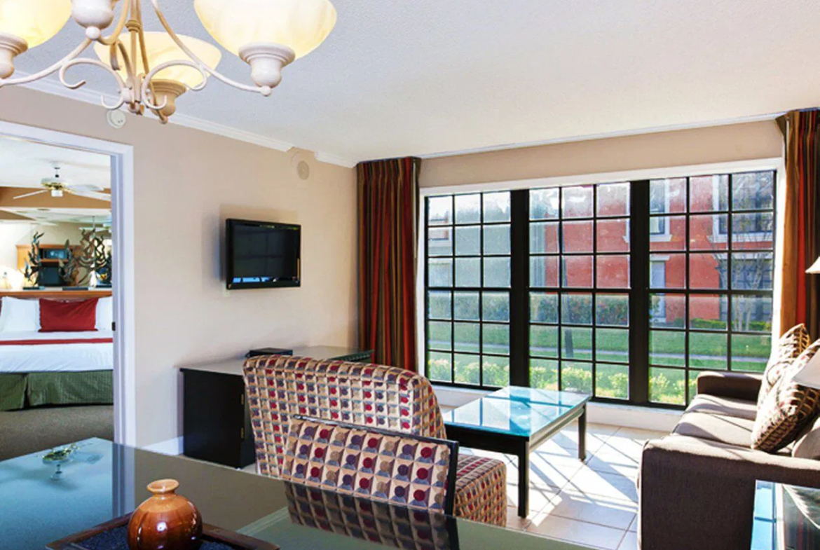 Legacy Vacation Club Orlando – Spas Sample Living Area