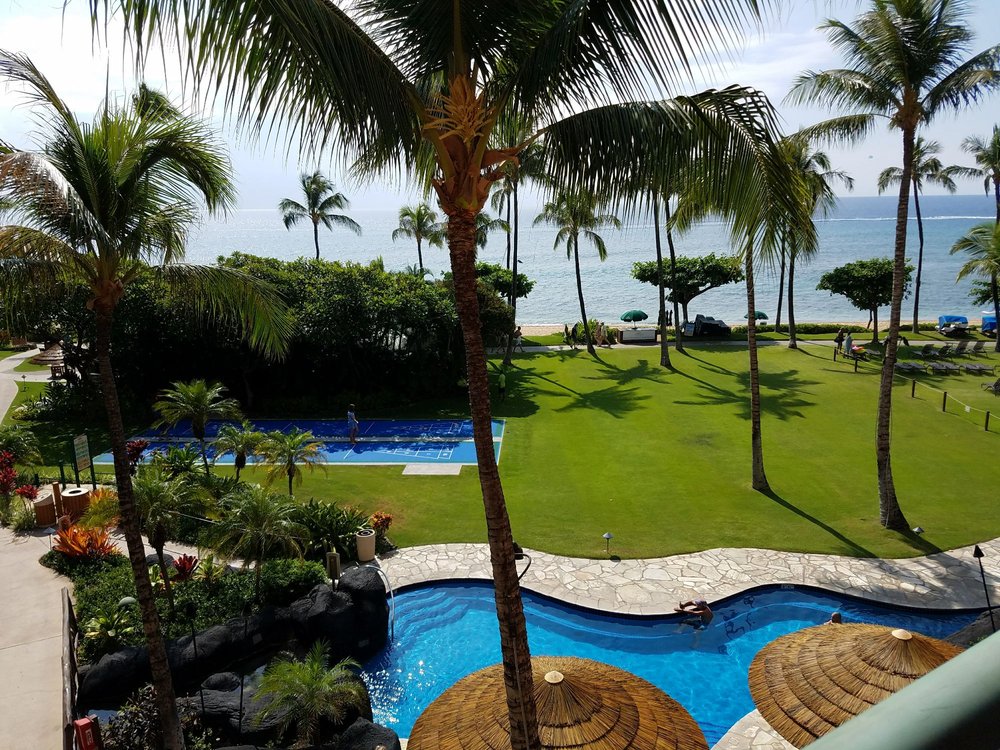 Pool and Beach View