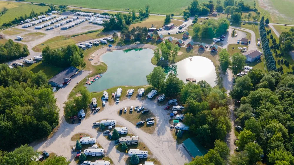 Outdoor Adventures RV Resorts Aerial