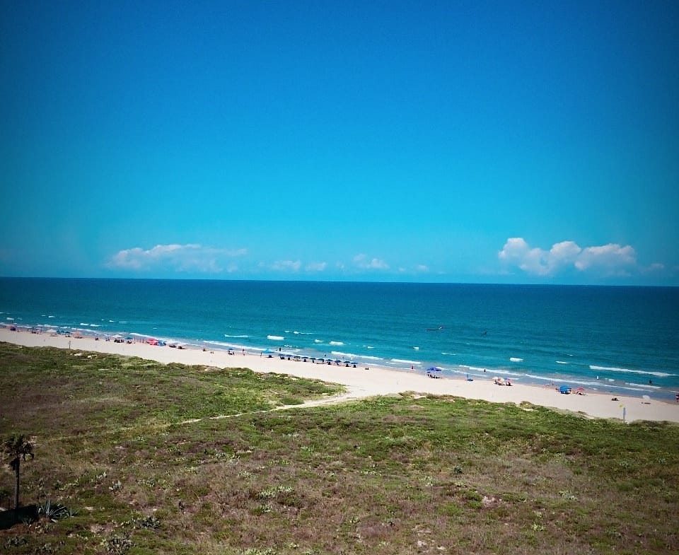 Beach View Of Padre South Hotel