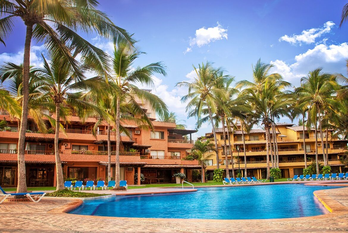 Pool and Building