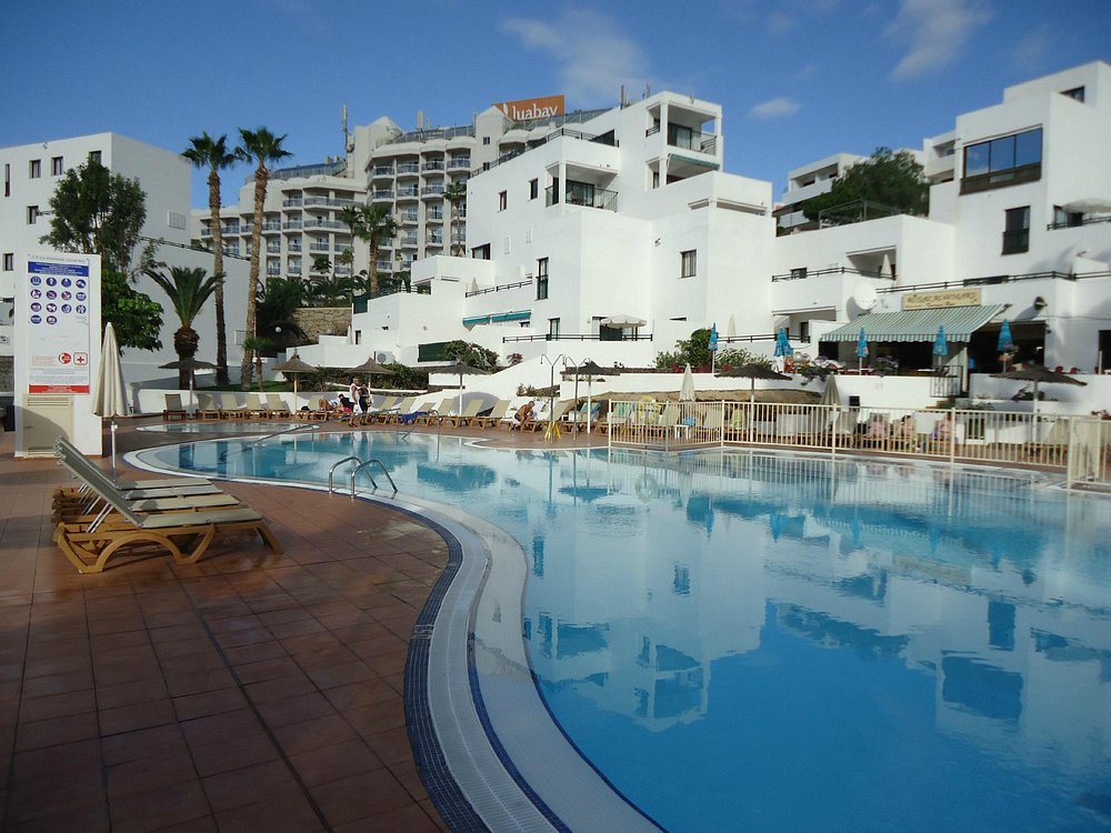 Pool and Building
