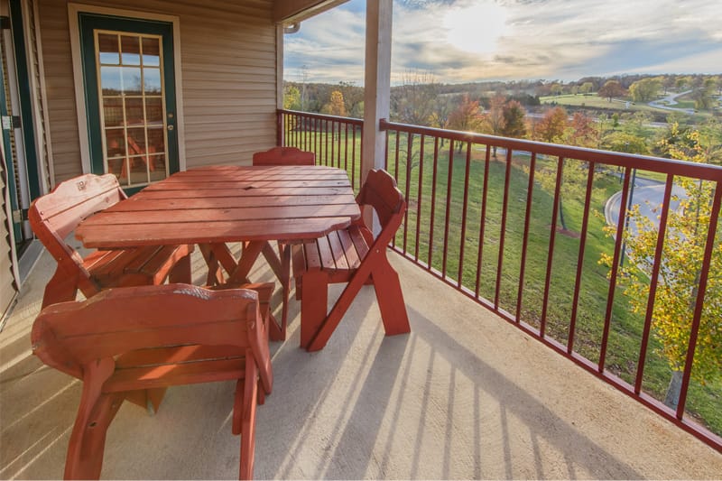 Timber Creek Resort Balcony
