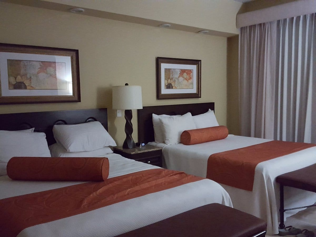 Torres Mazatlan bedroom near authentic old west town