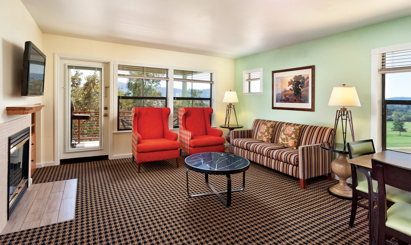 Worldmark Angels Camp Living Room