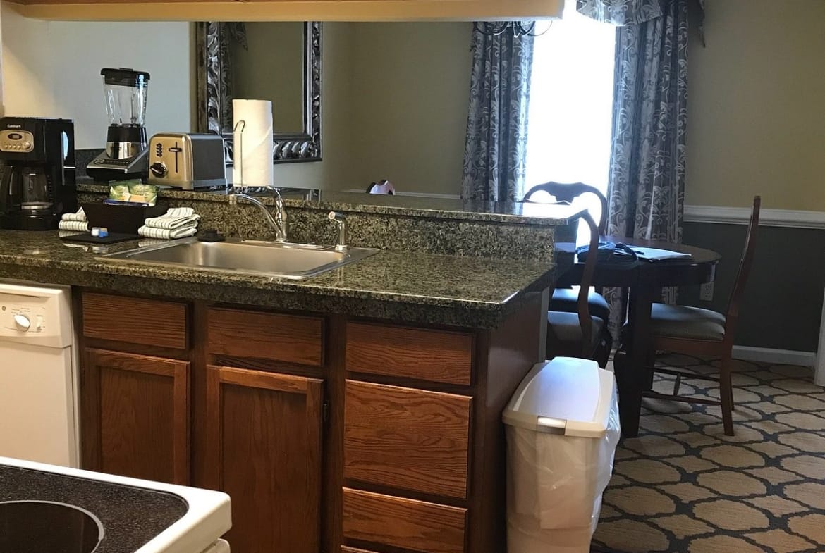 Wyndham Patriots' Place kitchen