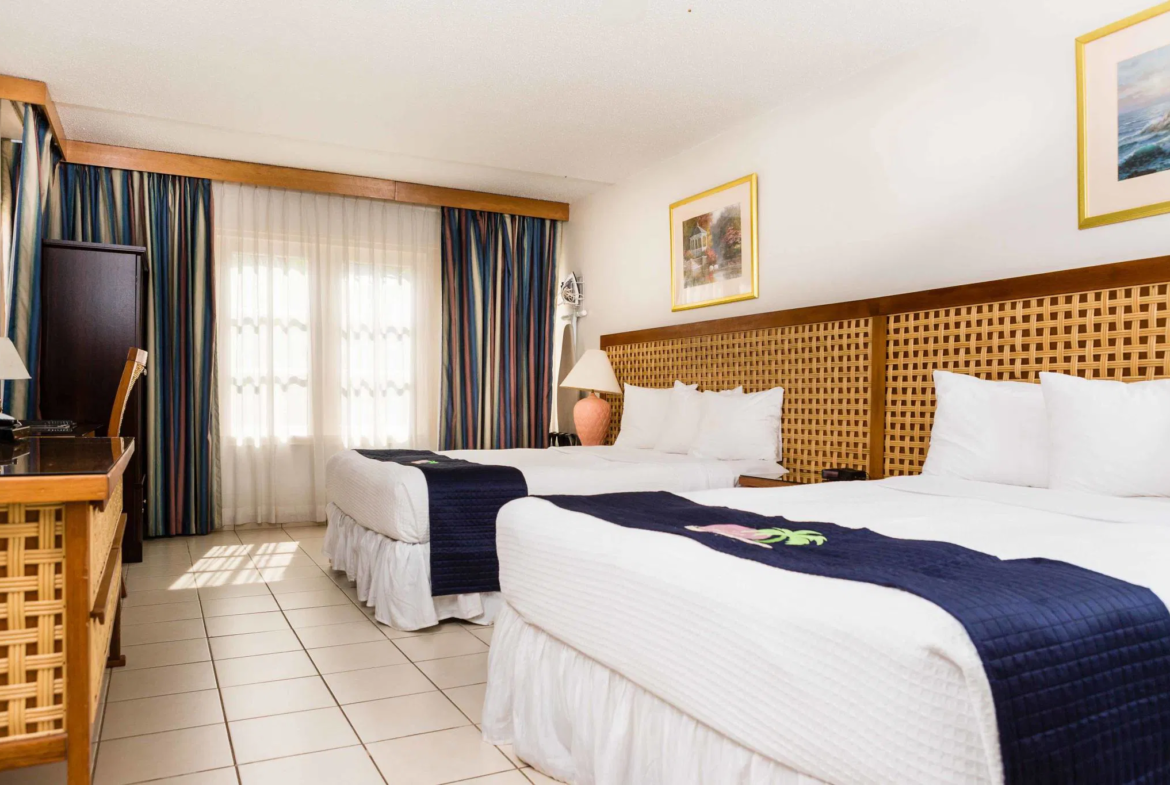 Caribbean Palm Village Bedroom