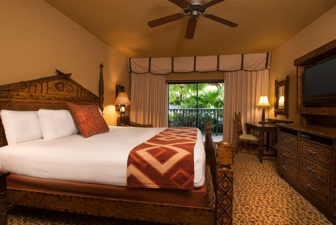 Disney’s Animal Kingdom Villas – Kidani Village Bedroom