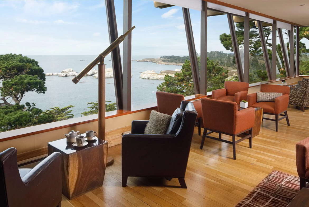 Hyatt Highlands Inn Lobby View