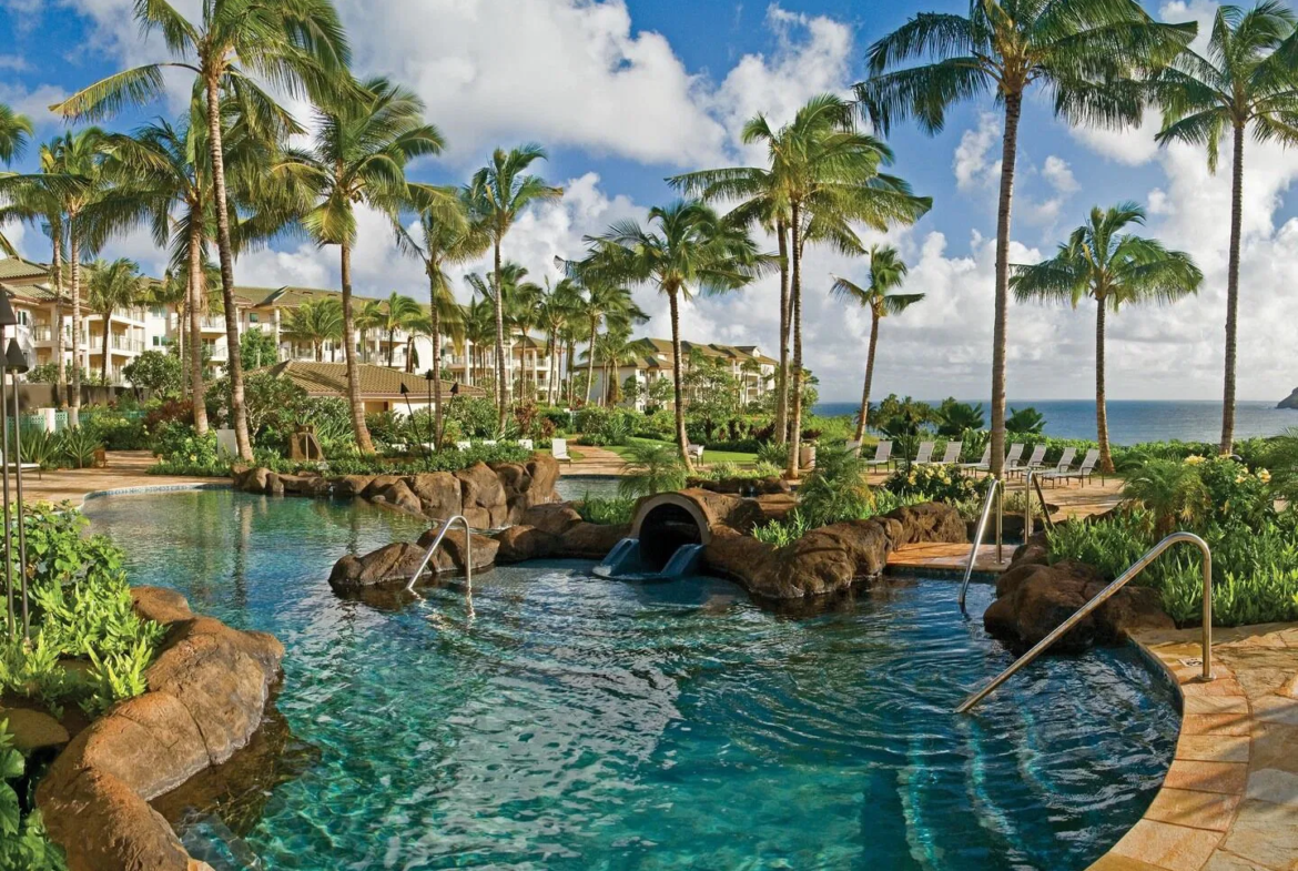 Marriott’s Kauai Lagoons – Kalanipu’u Pool