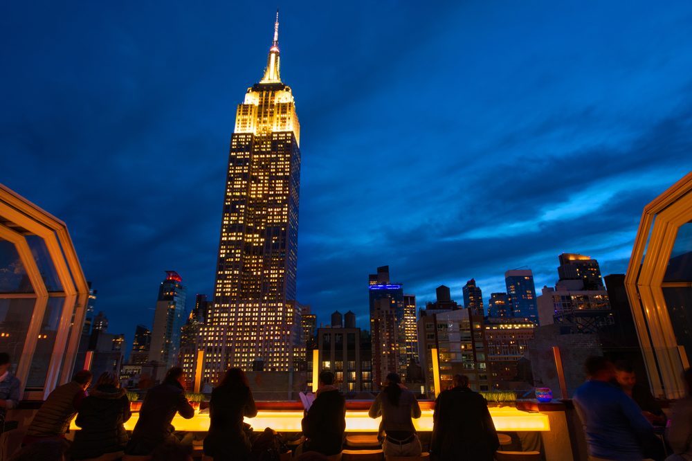 Marriott Vacation Club Pulse, New York City Nighttime View