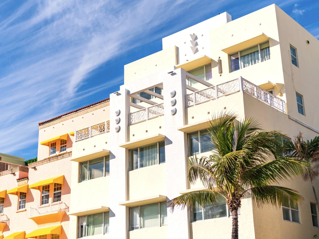 Ocean Drive Art Deco Building