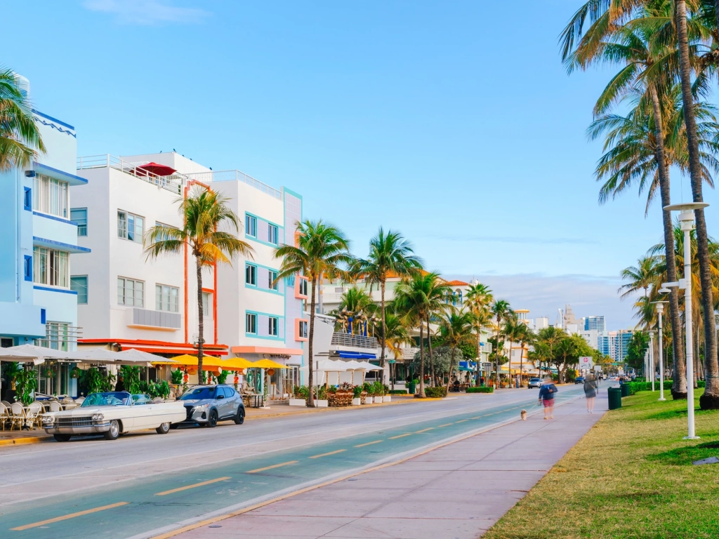 Ocean Drive in Miami Beach