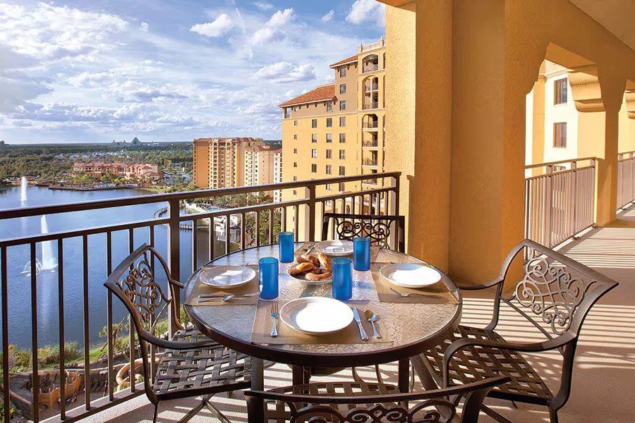 Club Wyndham Bonnet Creek Resort balcony