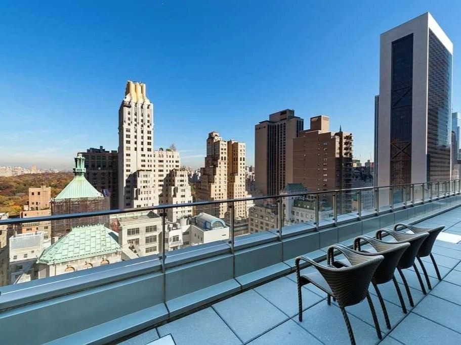 Balcony at West 57th Street, a Hilton Club, one of the timeshares New York has to offer
