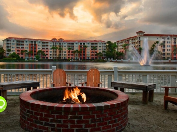 Marriot Grande Vista at Sunset