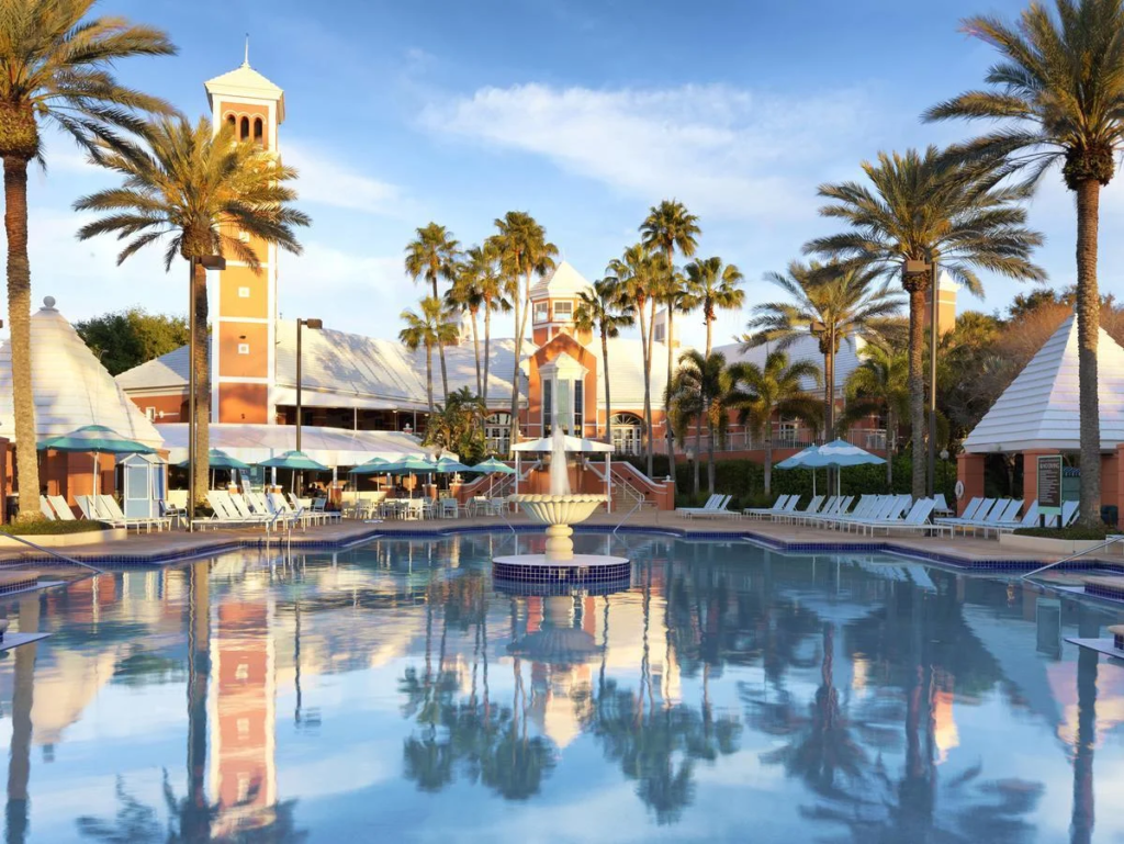 Pool at SeaWorld Orlando, a Hilton Grand Vacations Club