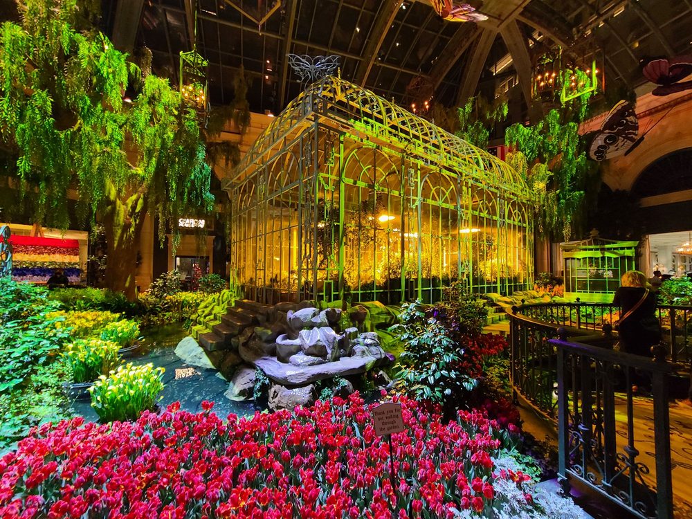 Bellagio Botanical Garden in Las Vegas
