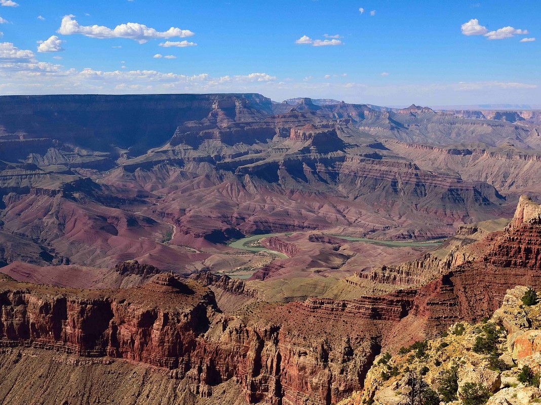 View of the Grand Canyon, one of the best national parks in the USA