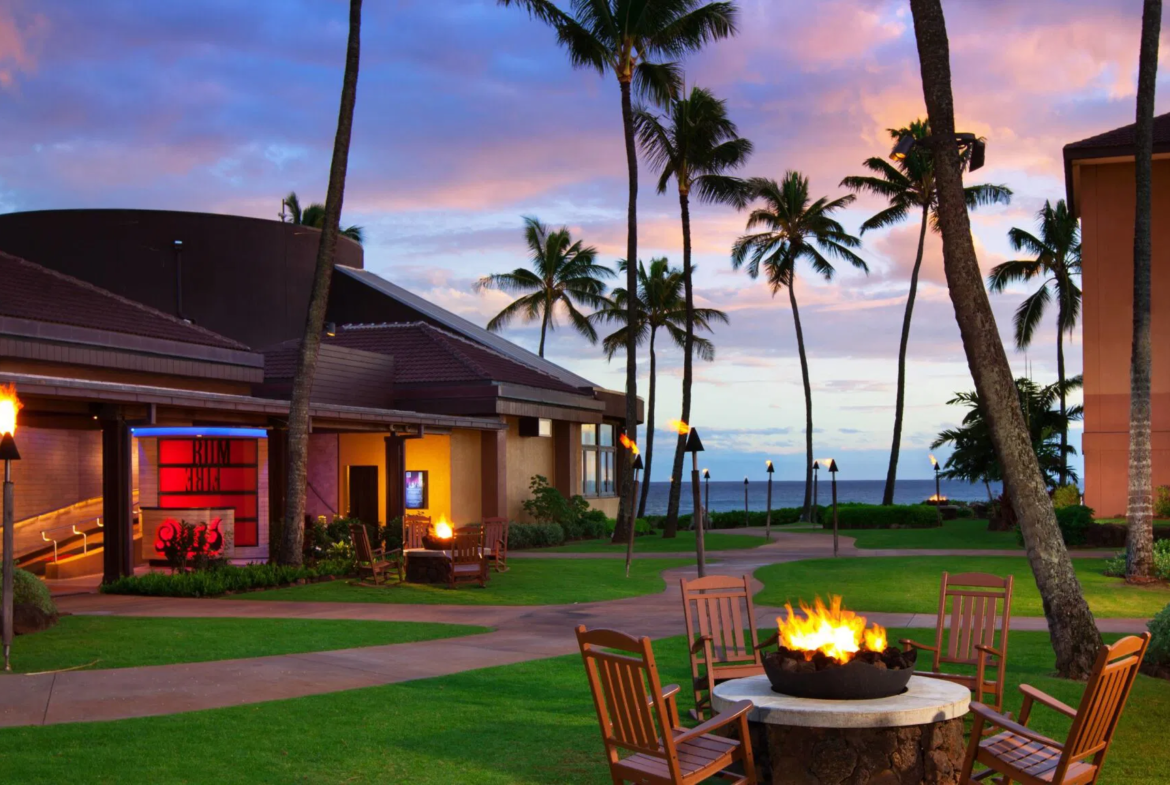 Sheraton Kauai Resort Villas Courtyard