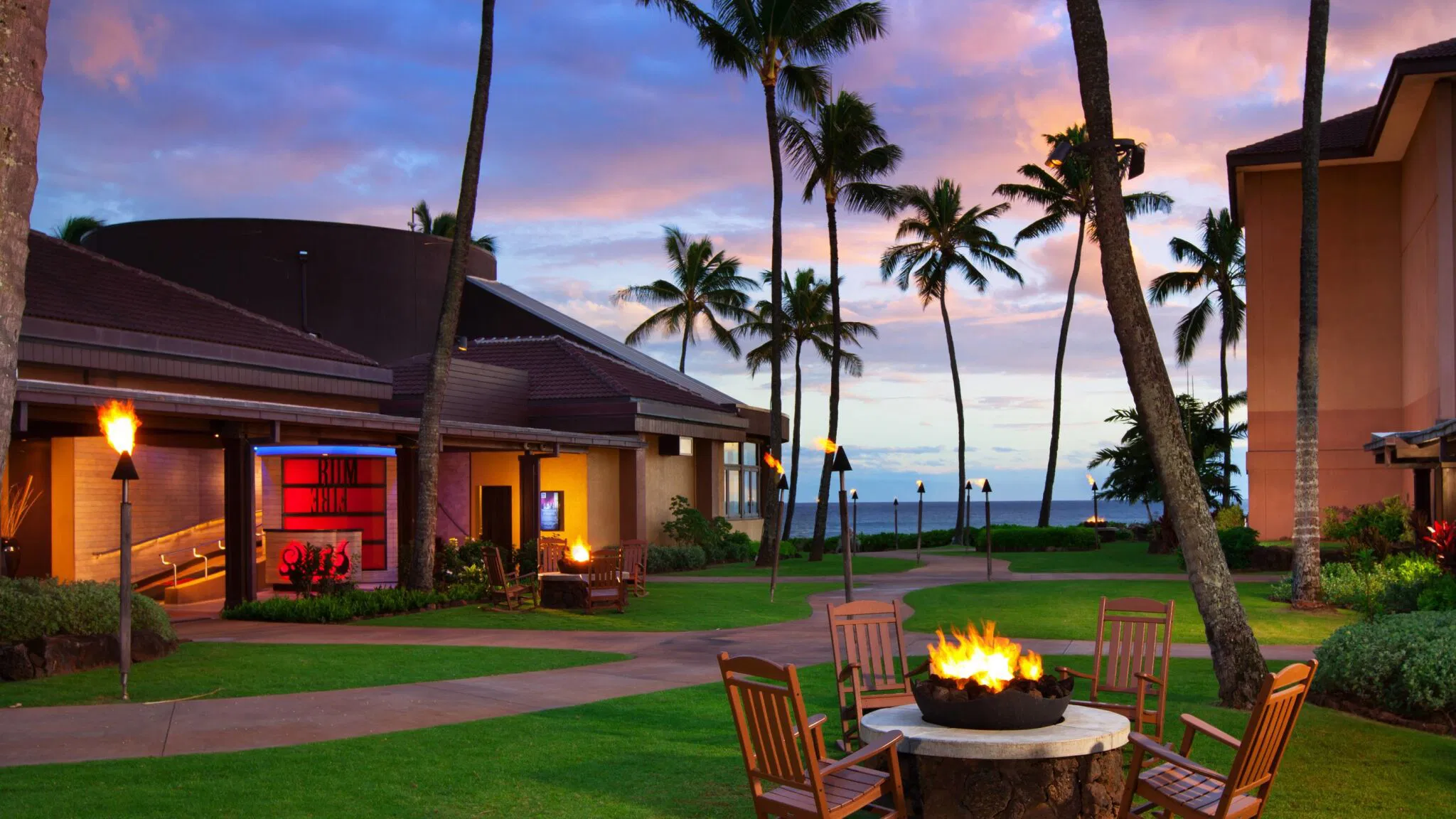 Sheraton Kauai Resort Villas Courtyard