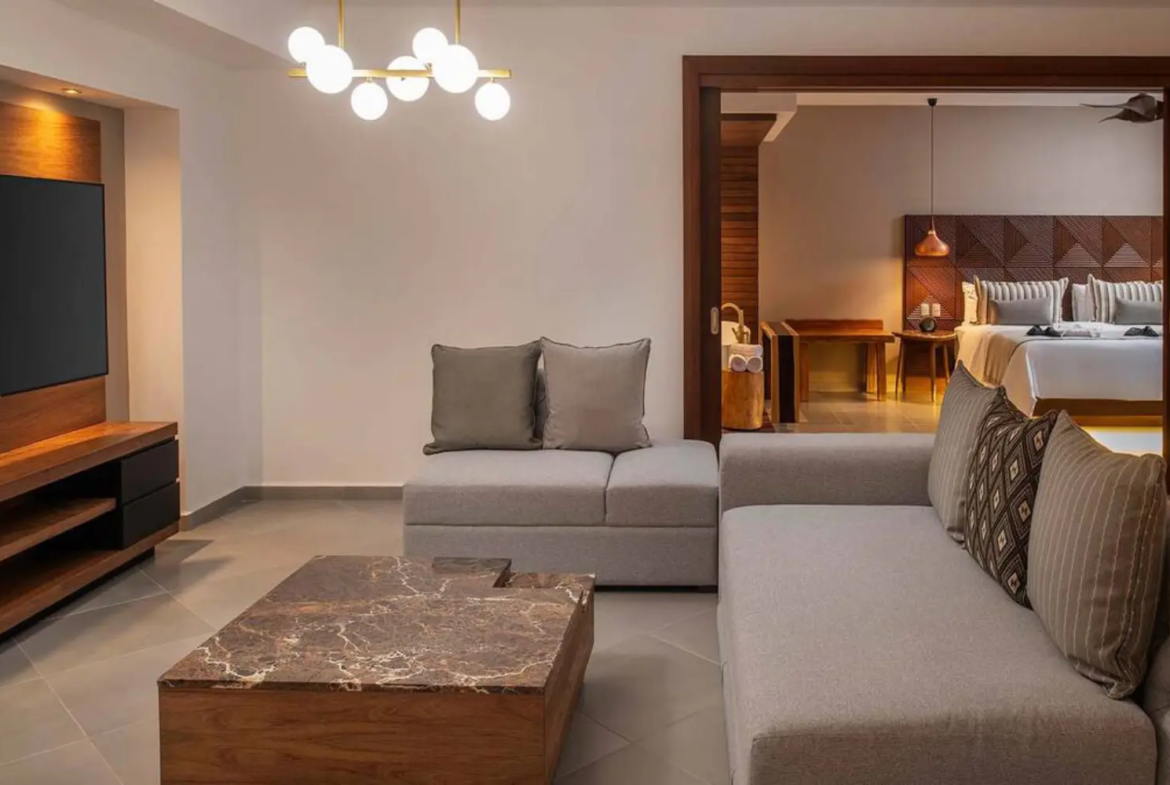 Ventus Ha at Marina El Cid Spa & Beach Resort Living Room