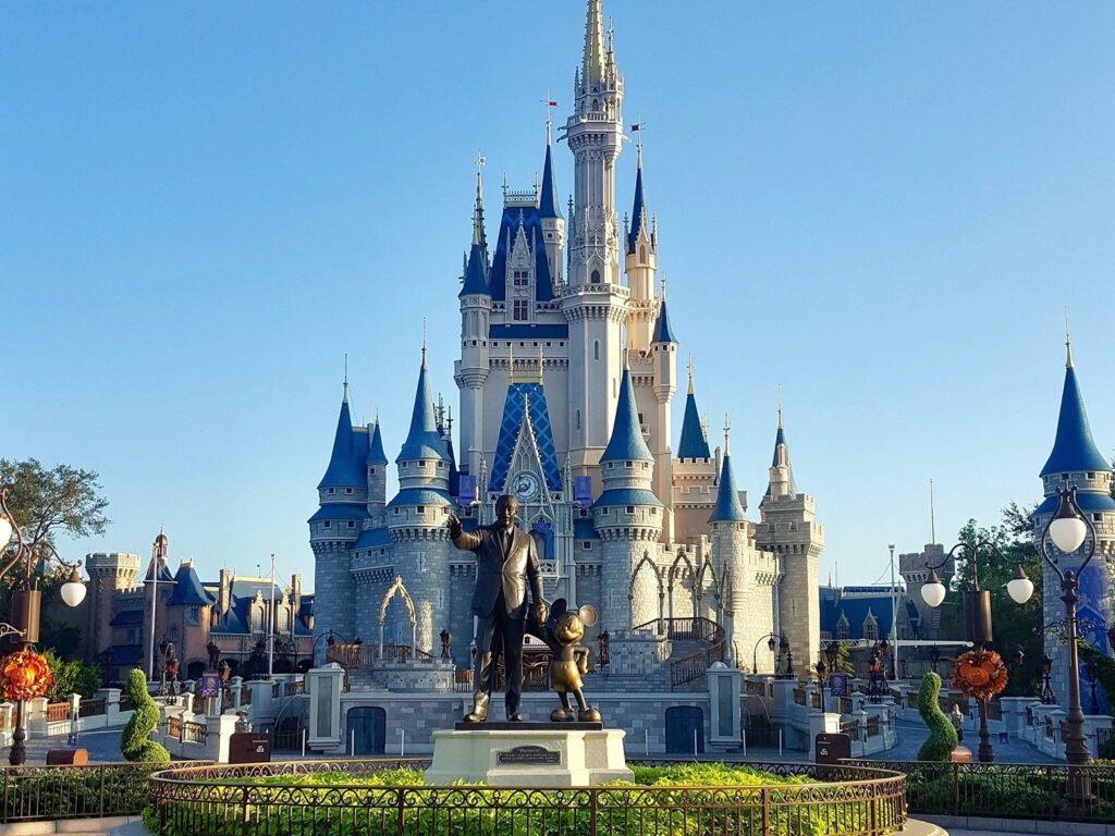 Cinderella Castle at Magic Kingdom, one of the best theme parks in the world