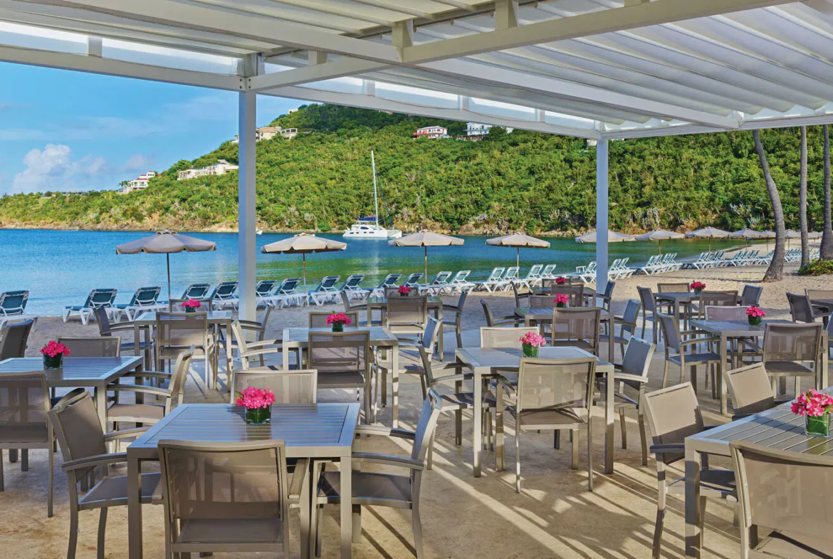 The Westin St. John Rentals Oceanfront Dining