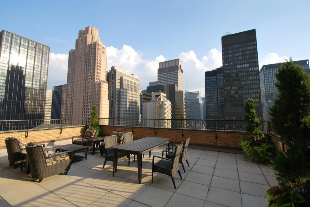 The Manhattan Club Rooftop Patio