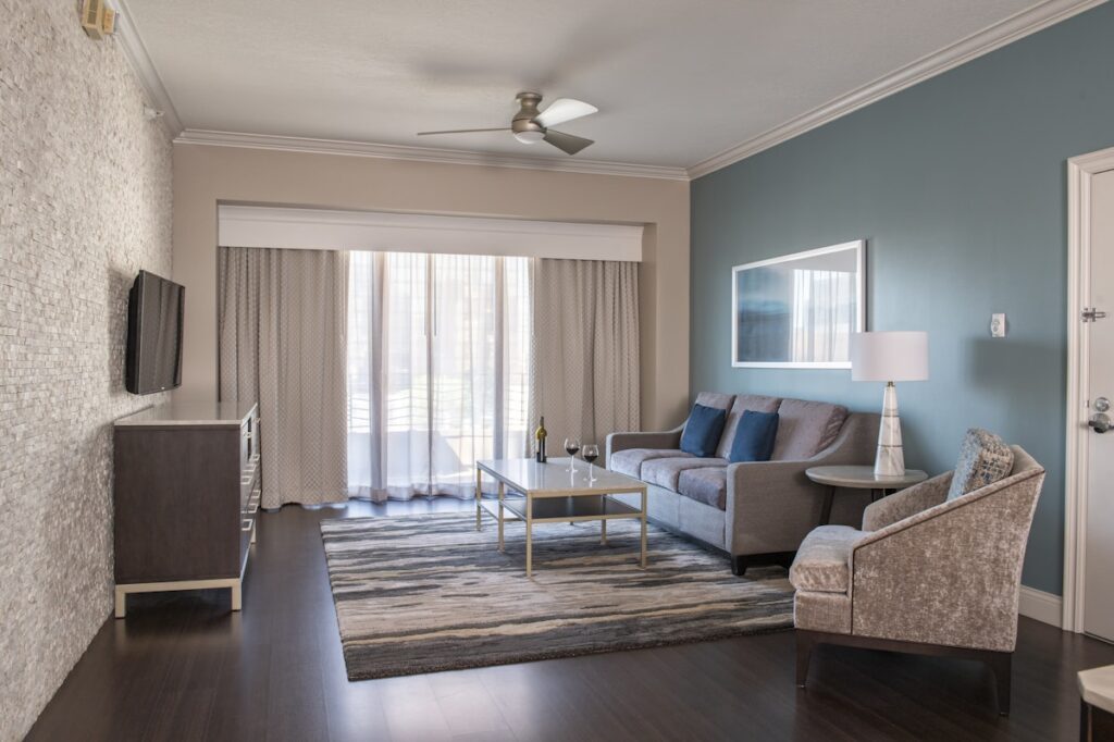 Wyndham Harbour Lights Living Room