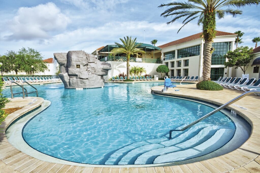 Pool at Wyndham Star Island Timeshare in Kissimmee