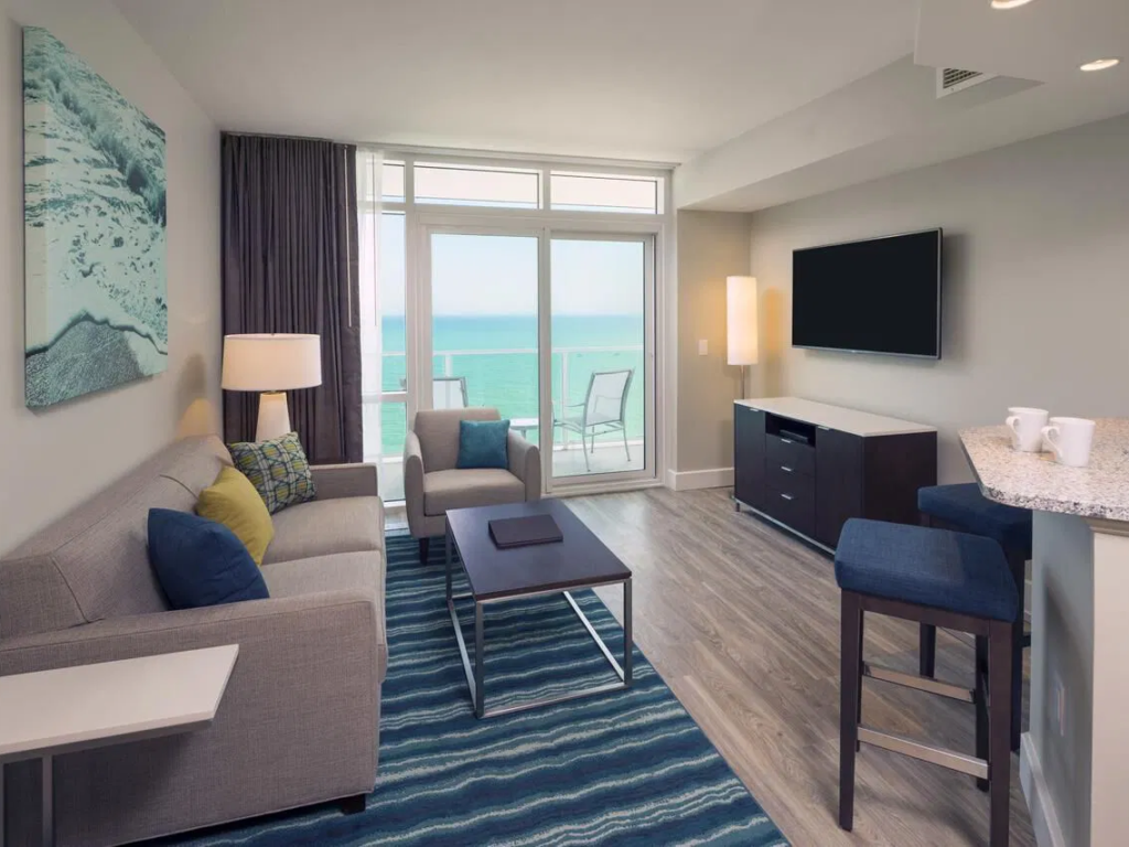 Ocean 22 by HGV Living Room