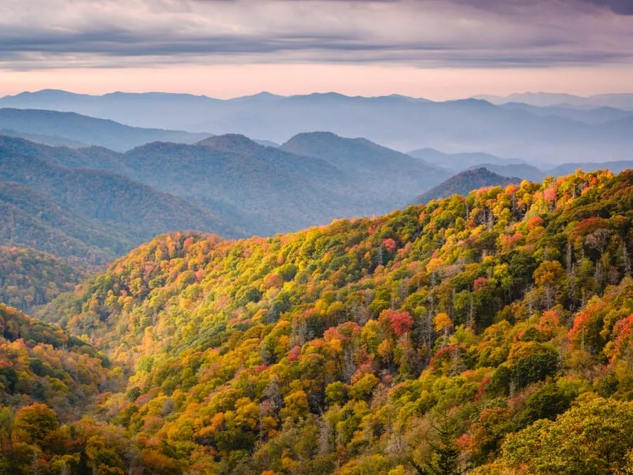 Best Places to Go for Fall: Great Smoky Mountains, Tennessee