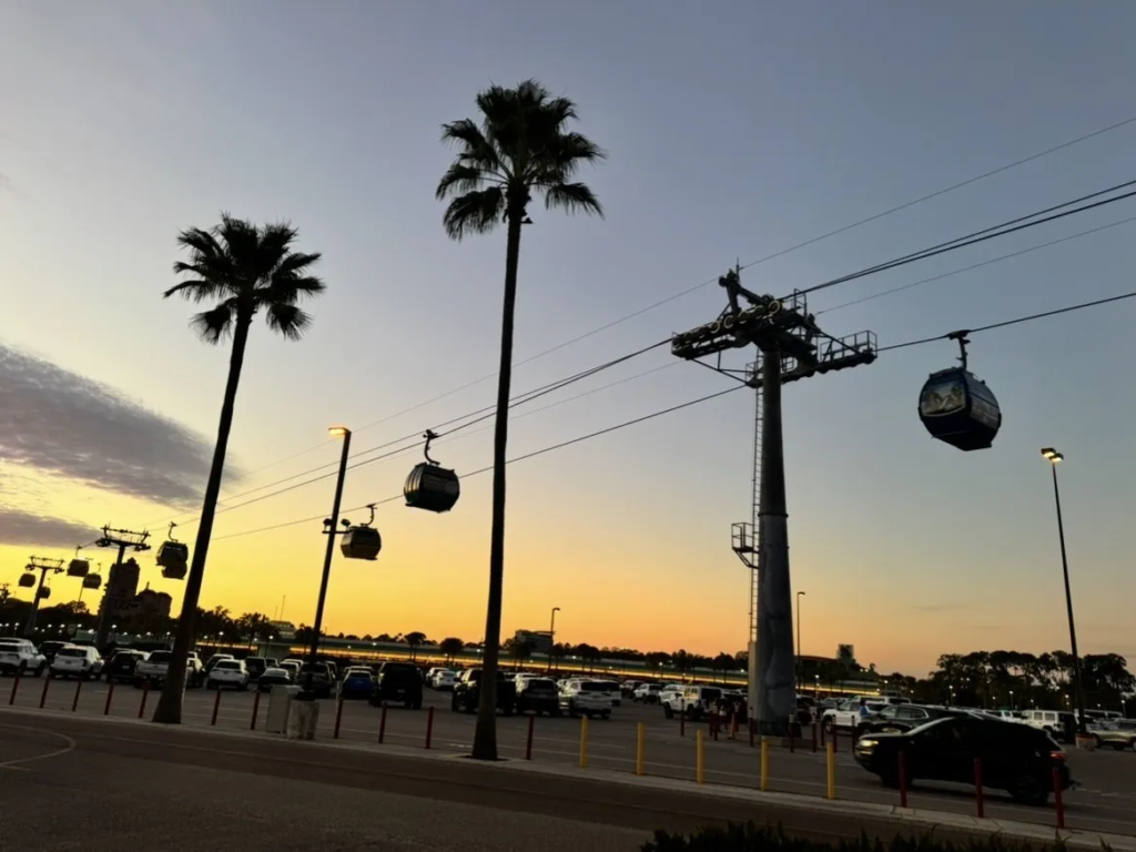 Disney Deluxe Resort Perks: Skyliner Access
