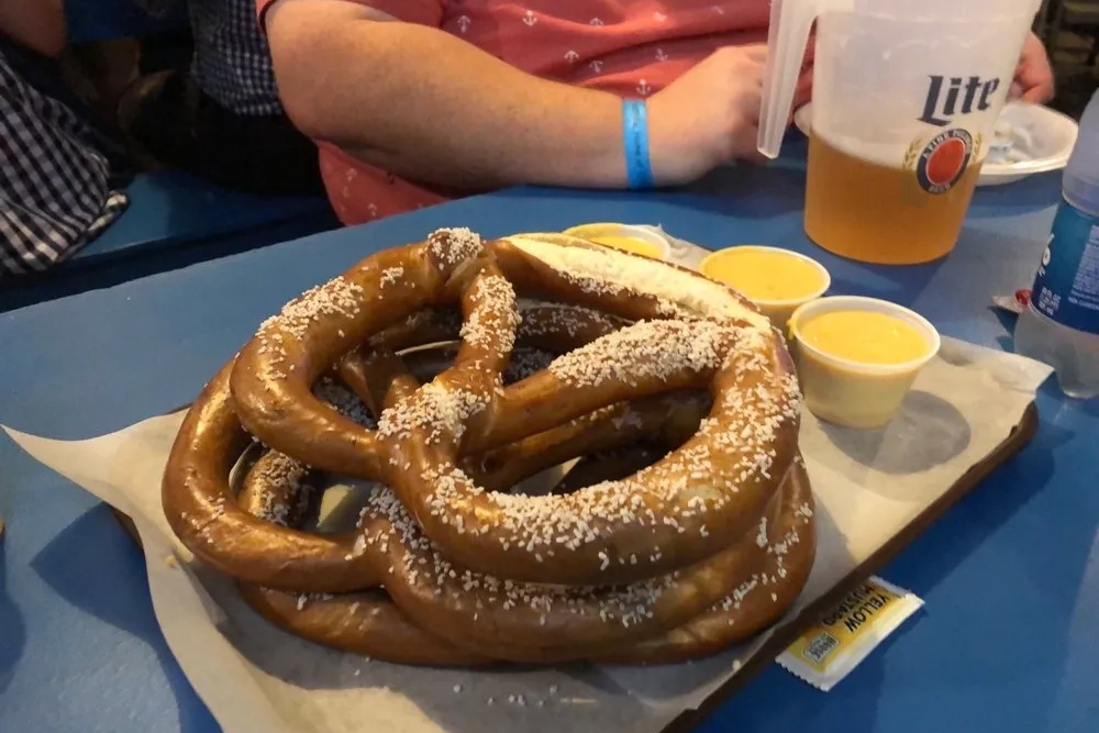 Places to Stay for Oktoberfest: Helen Soft Pretzel