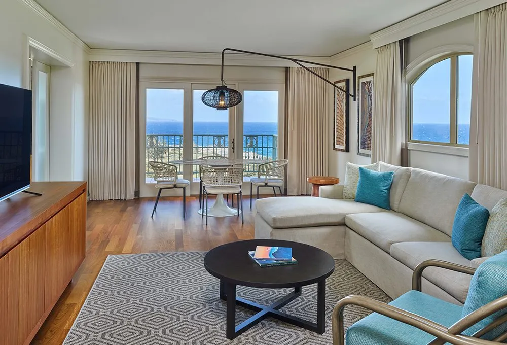 Ritz Carlton Vacation Club Rentals: Kapalua Bay Living Room