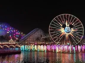 Pixar Pier At Night