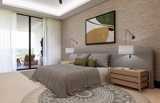 Legacy Resort at Vidanta Riviera Maya Bedroom Balcony