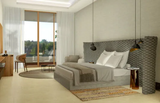 Legacy Resort at Vidanta Riviera Maya Bedroom Living Area